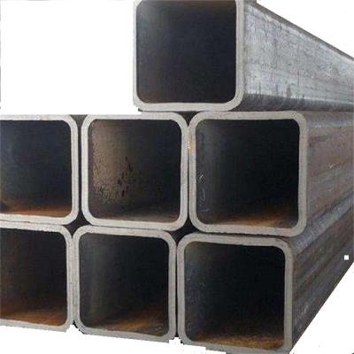 China Ms square pipe AXTD q235 carbon structure erw square pipes hollow steel tube section pipe for sale