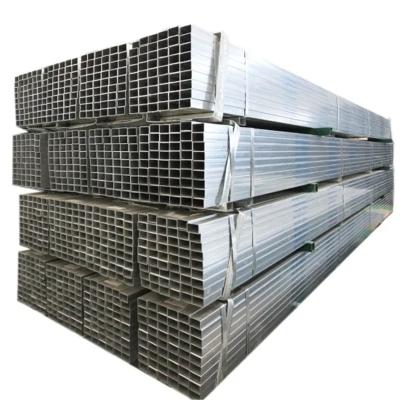 China AX liquid gi steel pipe square pipe weight per meter galvanized steel pipe folding greenhouse frame for sale