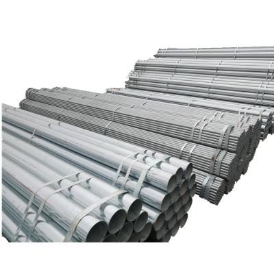 China OIL PIPE EN 10219 GI Steel Pipe Pre Galvanized Tube For Scaffolding With CE Certificate for sale