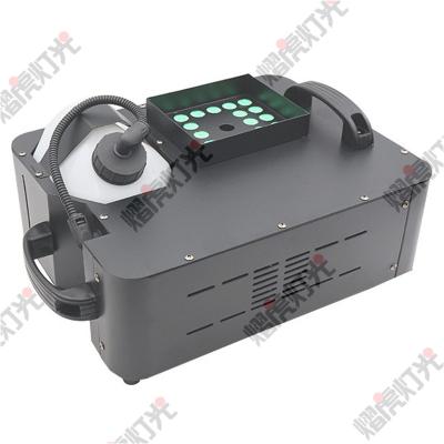 China Hot Selling Stage Effect led haze Machine Air Column RGB LED 1500W DJ Fog Machine 1500W for sale