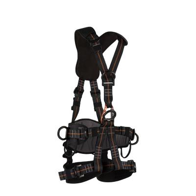 China EVA HT-327 Working Safety Harness With 5 D Clips Cross Chest And Tongue Buckle Legs for sale