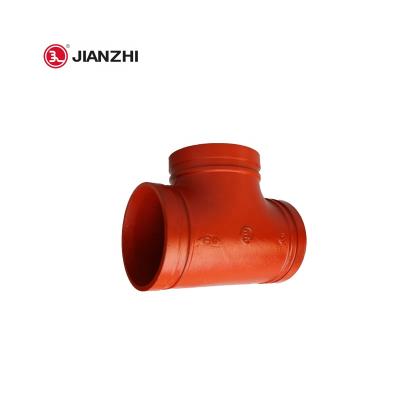 China High Durability Free Sample JIANZHI Hot Dip Galvanized Grooved Fittings 90 Elbow for sale