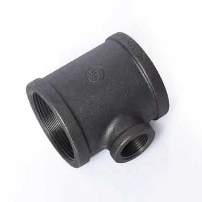 China JIANZHI FM Malleable Iron Pipe Fittings Black Black Pipe Coupling Black Metal Pipe Fittings Equal for sale