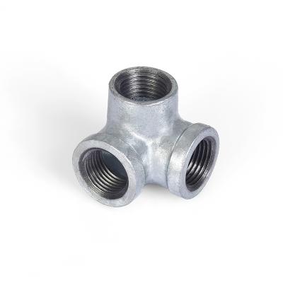 China Pipe Lines Connect High Quality Hot Dip Galvanized NPT BSPT Wire Malleable Iron Pipe Fittings Used For Plumbing Materials for sale