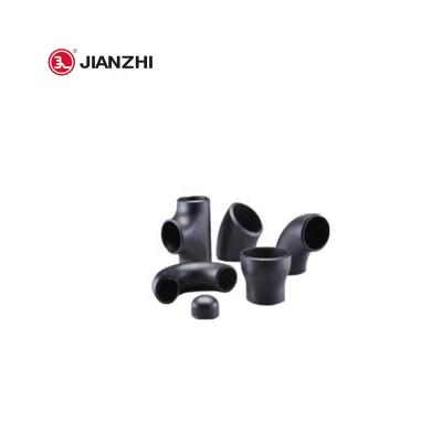 China Free Sample JIANZHI High Durability Casting Iron Carbon Steel Butt Welding Iron Pipe Fittings Elbow for sale