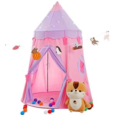 China Luxury Factory Princess Tent Kids Playhouse Indoor Outdoor Children Play Tent 2021 for sale