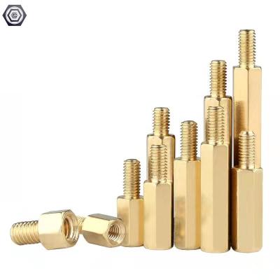 China Chassis Motherboard M2 M2.5 M3 M4 M5 Male Thread Brass Single Main Socket Spacer Main Screw for sale