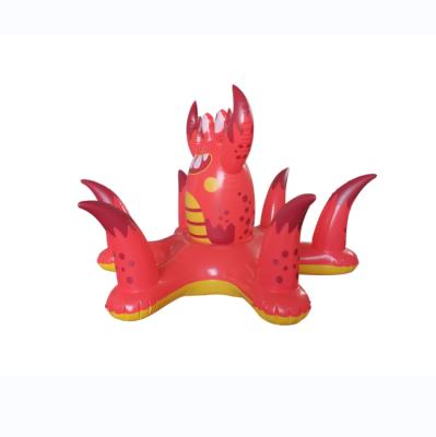 China Water Fun Places Factory Directly Supply New Design Poolside Reception Play Crab Shaped Indoor Outdoor Kids for sale