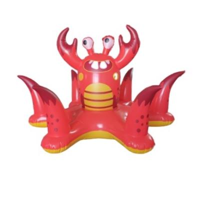 China Water Fun Sets Decoration Wholesale Inflatable Crab Party Beach Pool List Price Circle Game Throw Set for sale