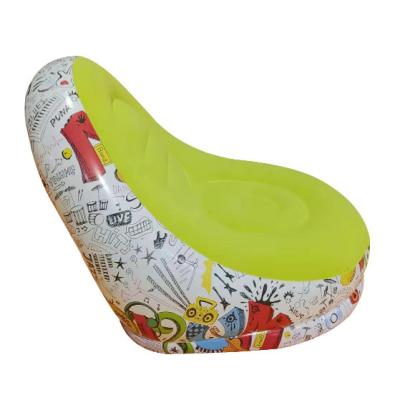 China Other Factory Direct Sales Cheap Inflatable Air SOFA Plus Stool Furniture for sale