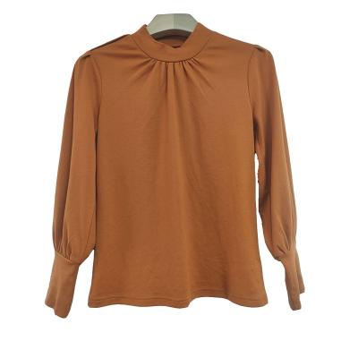 China OEM Unique Custom Made Women Anti Wrinkle Design Long Sleeves Sweater Crewneck for sale