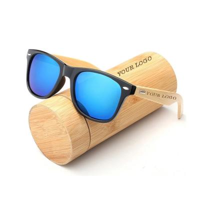 China 15 Years Experience Handmade Customize Logo UV400 Polarized Sunglasses Men Women Bamboo Lenses for sale