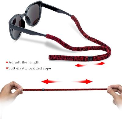 China Prevent Your Glasses From Slipping Custom Printed Sunglass Strap Adjustable Sunglasses Chain Monocle for sale