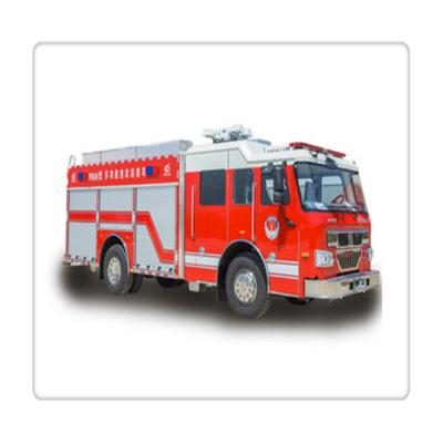 China Custom Chassis Group of JIETONG Premier 6000 Liter Water Rescue and Foam Rescue Fire Truck for Sale 9550(L) X 2500(W) X 3350(H) for sale