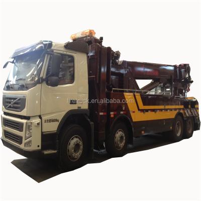 China China Cheap Heavy Duty 8X4 Chassis Road Wrecker Tow Truck For Sale 315/80R22.5 for sale