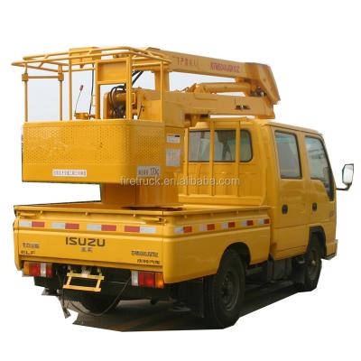 China High Altitude Work Platform 4x2 Chassis 10m Aerial Truck Crane With Working Basket KFM5041JGK14Z for sale