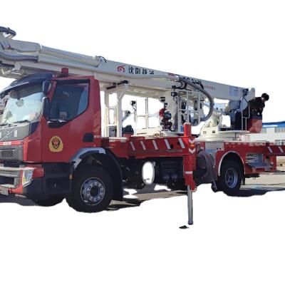 China China No.1 Aerial Brand One 70 Meters Rescue Platform Aerial Fire Truck For Sale 7695x2500x3100 for sale