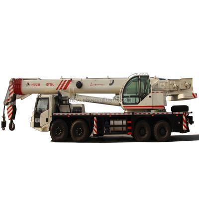 China HIGH QUALITY 70 TON TRUCK CRANE original Shanghai TRUCK CRANE with outriggers for sale