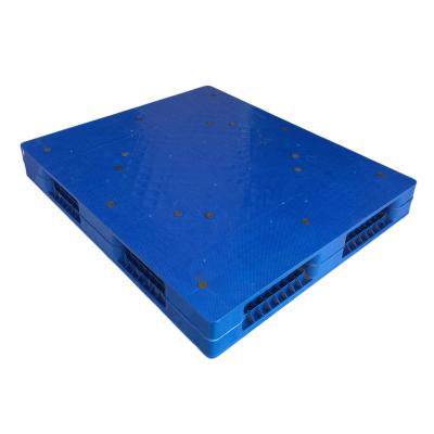 China Double sides cheap plastic heavy duty recycle plastic pallet 1300*1100MM for sale