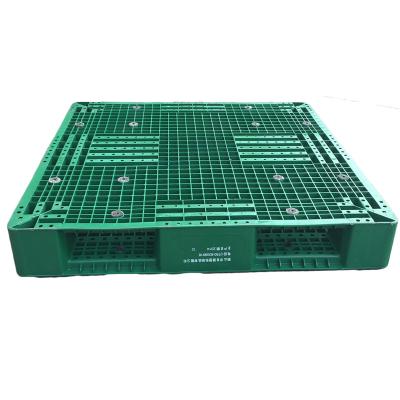 China 100% Virgin material hygienic plastic pallet 1200*1200mm heavy duty steel reinforced plastic pallet for sale