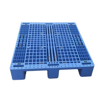 China 4 way entry Hdpe Nestable Logistic single Plastic Industrial Pallet à venda