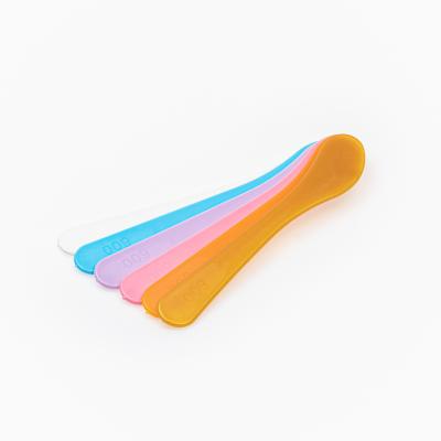 China Wholesale Smooth High Quality Plastic Cosmetic Applicator Mask Spatula Facial Makeup Tools for sale