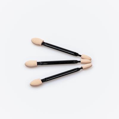 China High Quality Double Stick Eyeshadow Sponge Eye Makeup Eye Shadow Applicator Soft Soft Brush Head Tool for sale