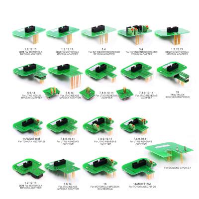 China 22pcs/lot Full Set LED BDM Sight ECU RAMPS Adapters For K-TAG KE-SS K-TM Dimsport BDM Probe BDM Adapters Adapters for sale