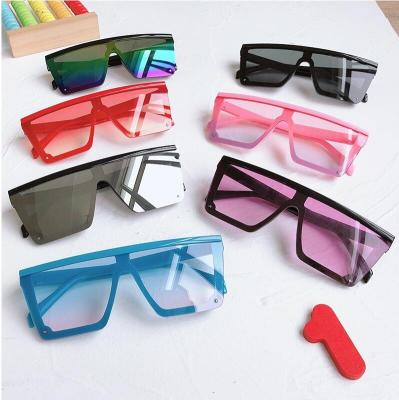 China 2021 Child Fashion Kids Sun Glasses Boys Girls Baby Pink Sunglasses UV400 Oculos Sunglasses R014 Fashion Square Kids Plastic Sun Glasses for sale