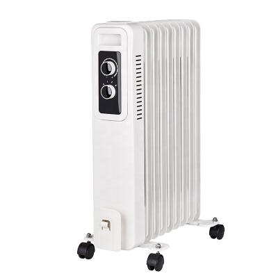 China 110v Hotel Electric Oil Filled Radiator Radiator Fins Size 120*550mm HY-D2 for sale