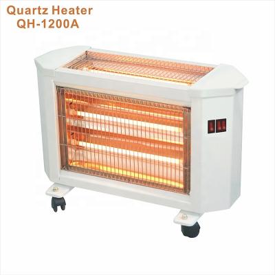 China Hotel 2 Face Quartz Heater 400W/800W/1200W 3 Heating Element for sale