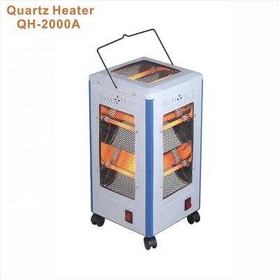 China Hotel 2000W 5 Face Quartz Heater Gift Box Size 245*245*440mm Middle East for sale