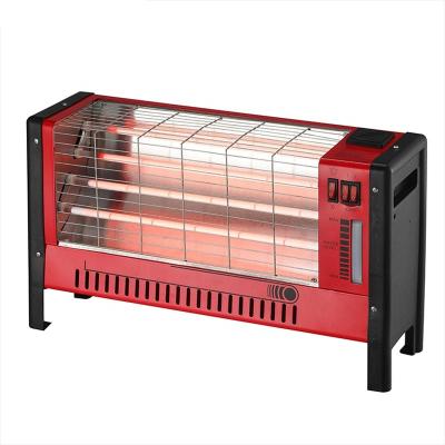 China Hotel Room 1600W High Temperature Resistant Quartz Heater 4 Fireless Electrical Tubes for sale