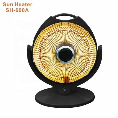 China Hotel 600W Sun Free Halogen Electric Heater for sale