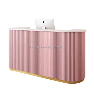 China Modern Cheap Front Counter Reception Desk Counter Table for sale