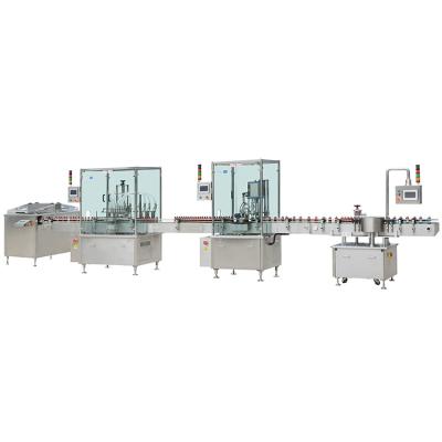 China Factory Price Sales Optional 100 Level Laminar Flow Purification System Aerosol Spray Can Liquid Filling Machine Spray Bottle Filling Machine 4000BPH for sale