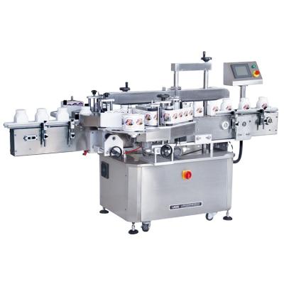 China Self Adhesive Hand Labeling Machine Low Price Packaging Labeling Machine (Double) Vertical Single Side Labeling Machine Case Type 10~300mm ≥3mm for sale