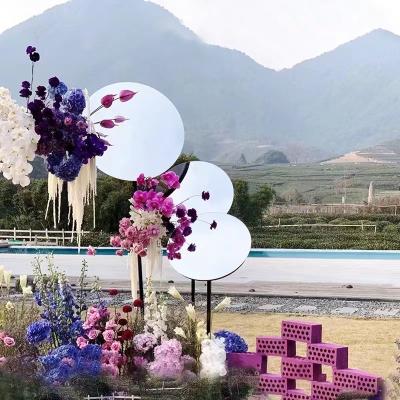 China New event wedding props iron mirror road lead outdoor and indoor can use wedding stage stage layout decoration mirror Chinese supplies for sale