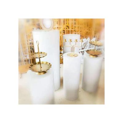 China Wedding Roman table wedding column creative round wedding base dessert display column wholesale table decoration DIY decor for sale