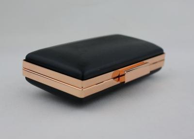 Chine cadre de pochette de soirée de Rose Gold Box Clutch Frames DIY de rectangle de 18*12*4.5cm à vendre