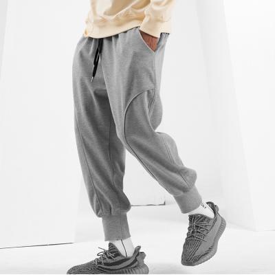 China High Quality Custom Sweatpants Streetwear Causal Mens Sports Breathable Trouser Pants Solid Color Narrow Leg Pants for sale