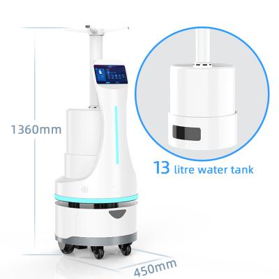 China Medical Treatment Reeman Sterilization and Disinfection Robot Sterilization Machine Spray Disinfecting Robots for Public Indoor for sale