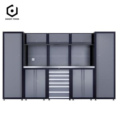 China Tools Parts 7 Drawers Metal Rolling Tool Storage Cabinet With Tool Kit for sale