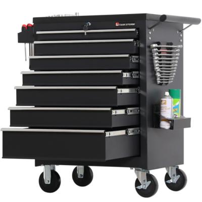 China Mobile Toolbox Roller Cabinet Tool Trolley Setl Storage Tool Cabinets Garage Metal for sale