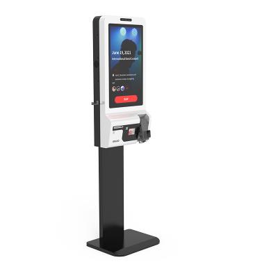 China SDK High Floor Standing Display Terminal Kiosk Android Windows Customized Touch Screen Self Service Payment Kiosk for sale