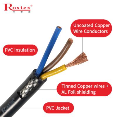 China Wholesale Cheap Custom Connecting Wiring Factory 2725 RVVP Signal Shielded Flexible Wire And Cable for sale