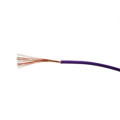 China Single Wires 300/500V Single Copper RV 0.5 0.75 Pvc Wires 1.0mm2 Pvc Connecting And Control Non-Jacket Flexible Cable Insulated Guangdong Stranded for sale