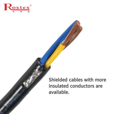 China Connecting Wiring Sheathed Multicore Soft Conductive Shielded Wire China Custom Cheap PVC PVC Insulated Copper Wires + Tinned AL Foil RVVP for sale