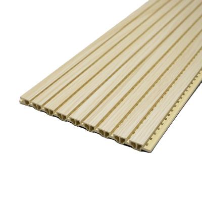 China 2022 Modern Wooden Various Specification China Plastic Composite Acoustic Panel For Interior Decoration. for sale