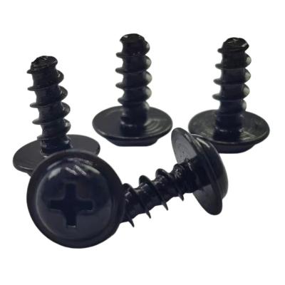 China Truss Factory Direct Sale 304 Stainless Steel Black Self Drilling Self Tapping Screws Cutting Point Flat Head Bolt for sale